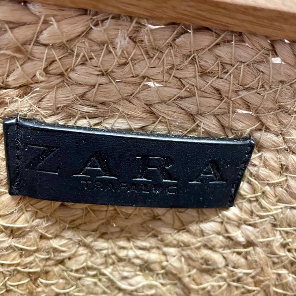 Vintage woven straw shoulder tote bag - Picture 10 of 10